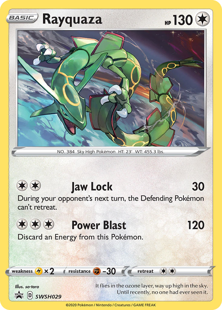 Rayquaza - SWSH Black Star Promos SET-SWSH029