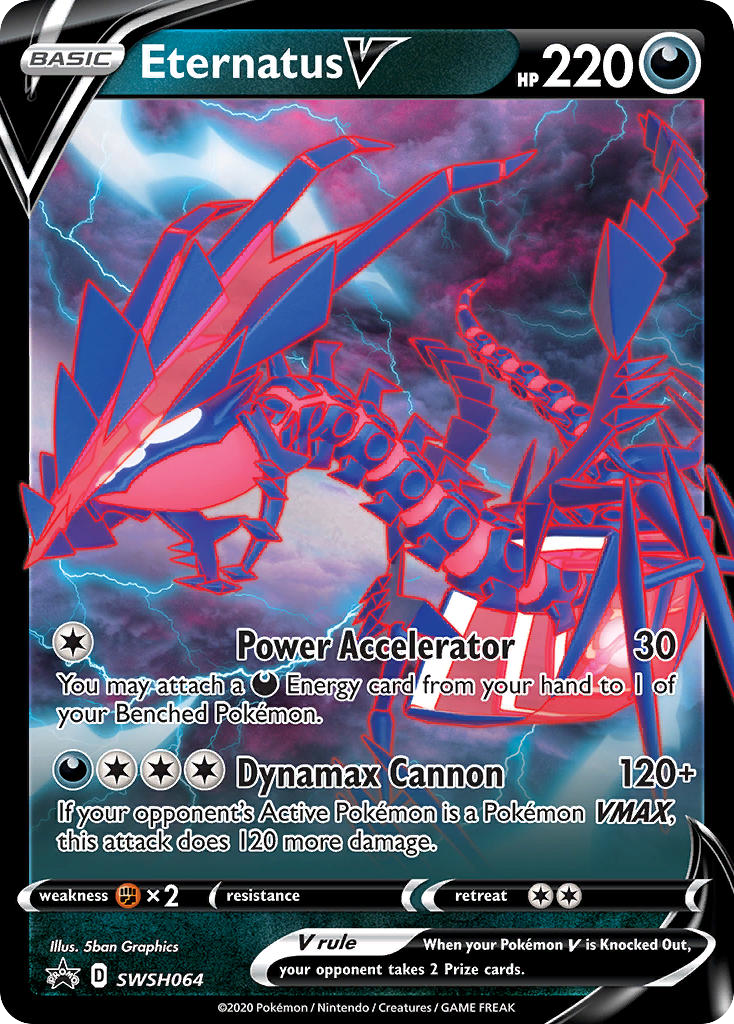 Eternatus V - SWSH Black Star Promos SET-SWSH064