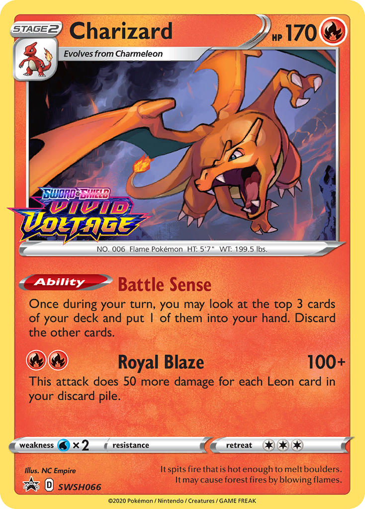 Charizard - SWSH Black Star Promos SET-SWSH066