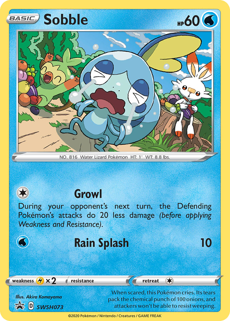 Sobble - SWSH Black Star Promos SET-SWSH073