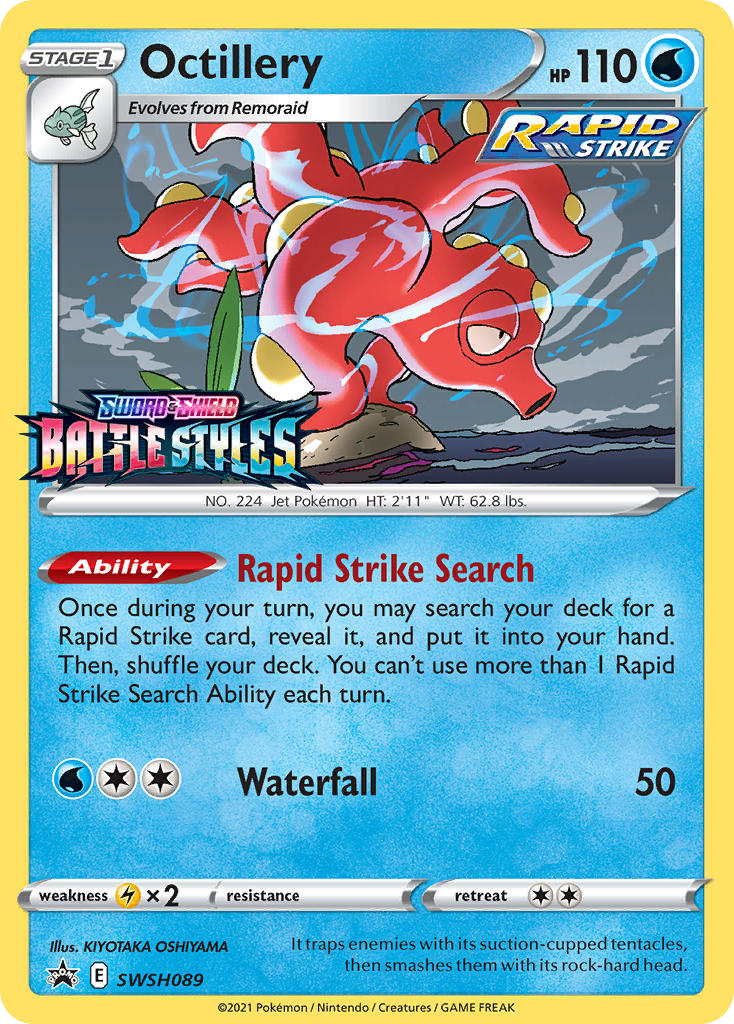 Octillery - SWSH Black Star Promos SET-SWSH089