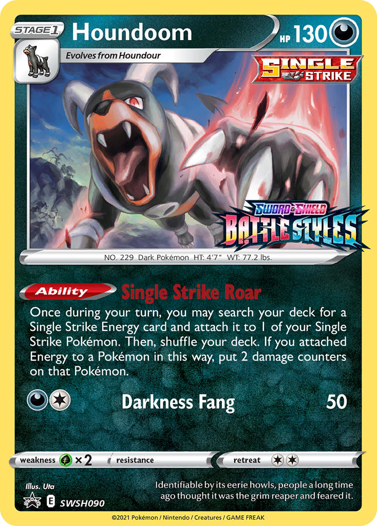 Houndoom - SWSH Black Star Promos SET-SWSH090