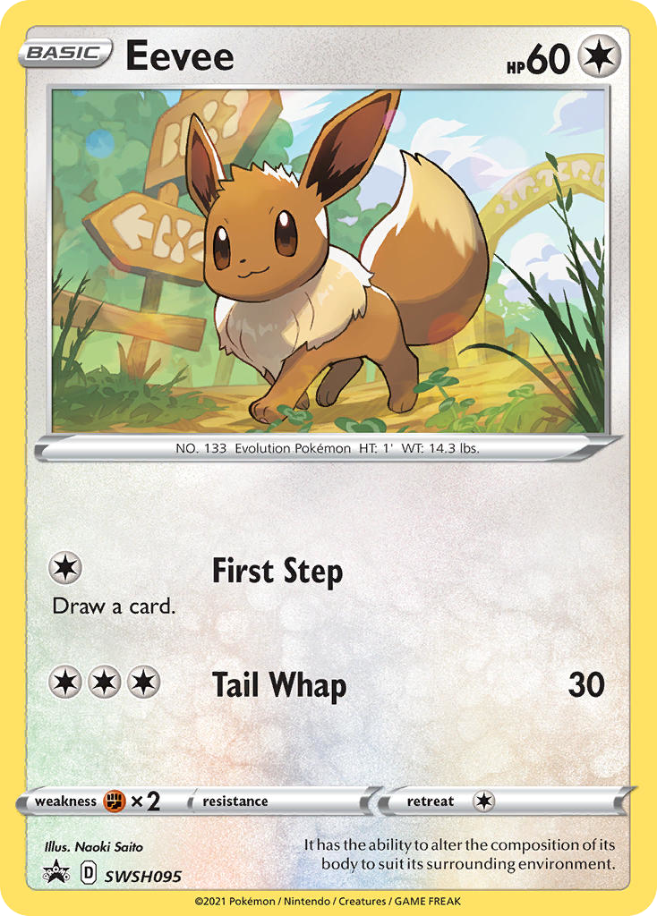 Eevee - SWSH Black Star Promos SET-SWSH095