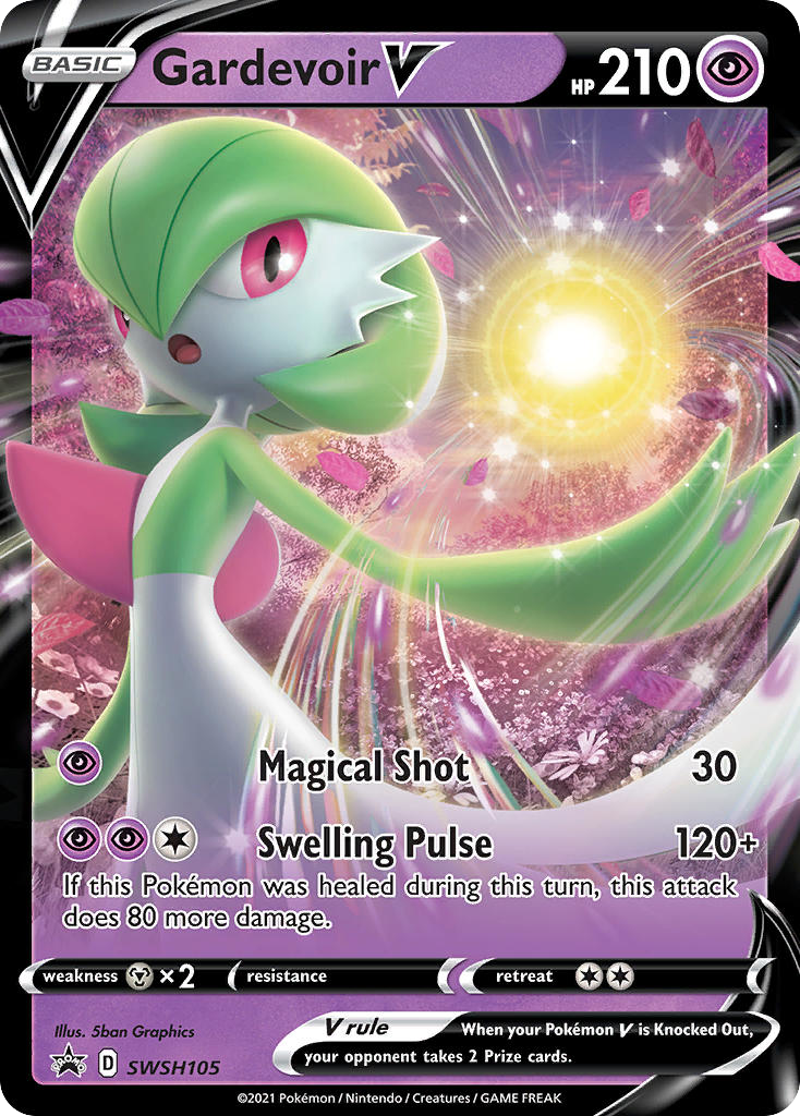 Gardevoir V - SWSH Black Star Promos SET-SWSH105