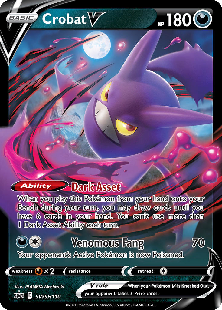 Crobat V - SWSH Black Star Promos SET-SWSH110