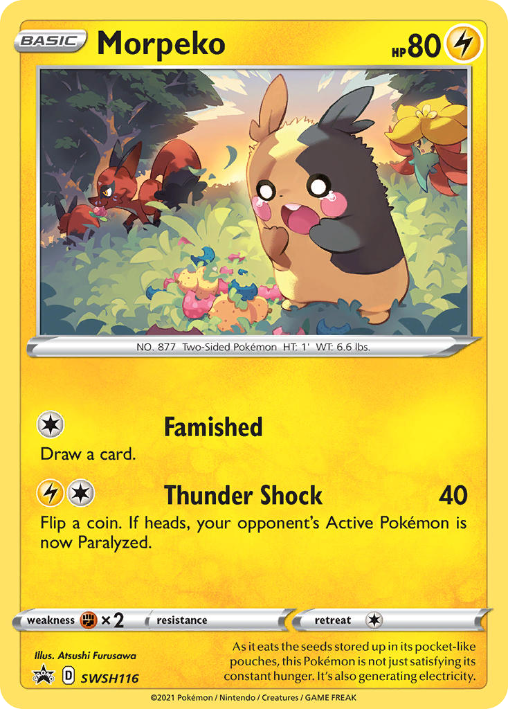 Morpeko - SWSH Black Star Promos SET-SWSH116