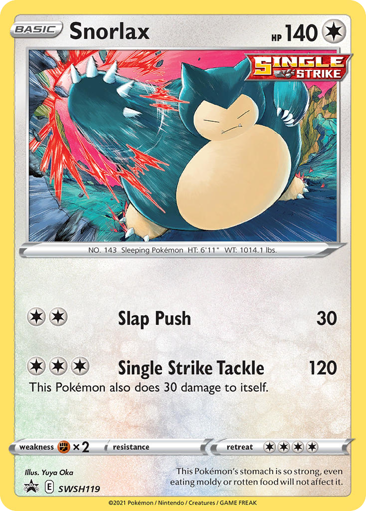 Snorlax - SWSH Black Star Promos SET-SWSH119
