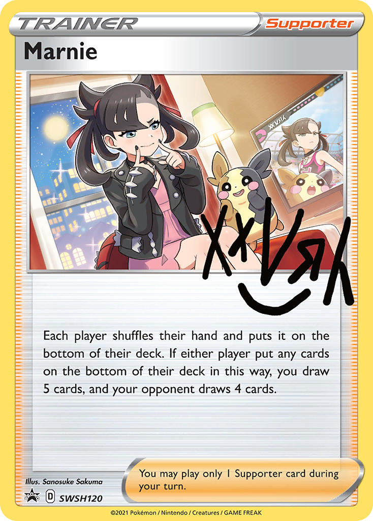 Marnie - SWSH Black Star Promos SET-SWSH120