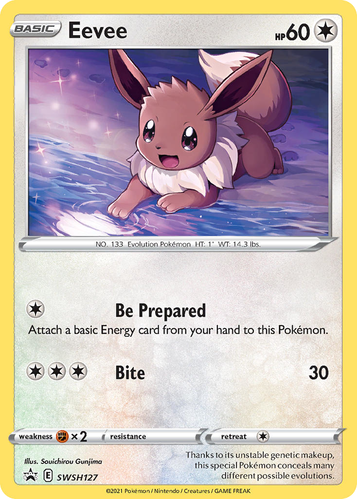 Eevee - SWSH Black Star Promos SET-SWSH127