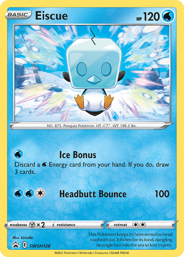 Eiscue - SWSH Black Star Promos SET-SWSH128