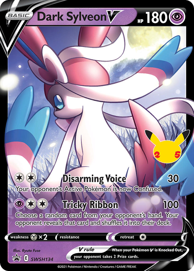 Dark Sylveon V - SWSH Black Star Promos SET-SWSH134