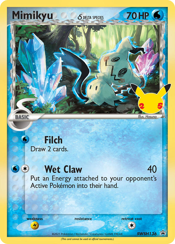 Mimikyu? - SWSH Black Star Promos SET-SWSH136