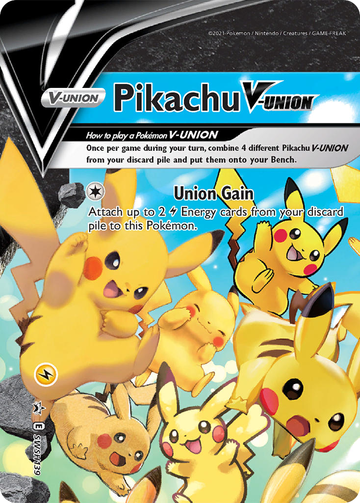Pikachu V-UNION - SWSH Black Star Promos SET-SWSH139