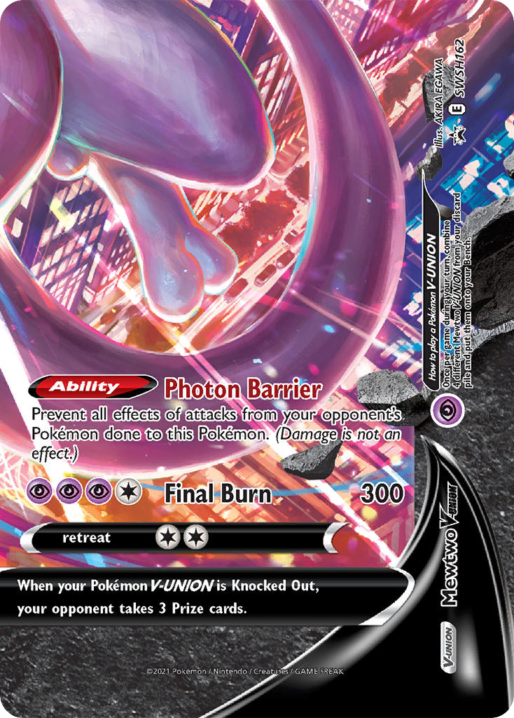 Mewtwo V-UNION - SWSH Black Star Promos SET-SWSH162