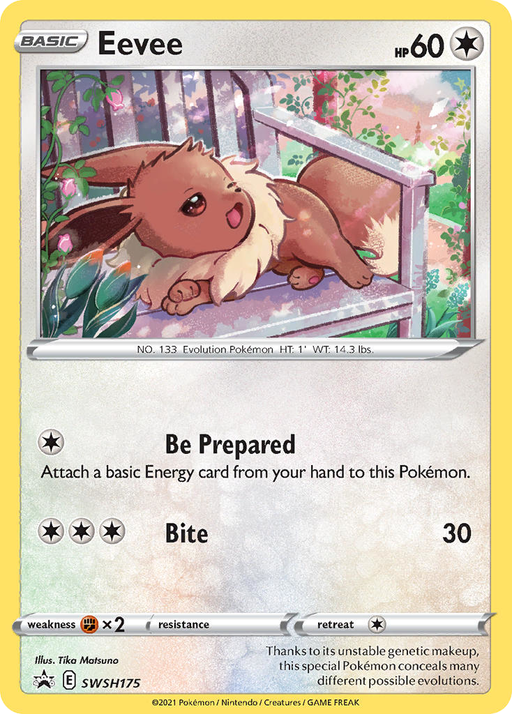 Eevee - SWSH Black Star Promos SET-SWSH175