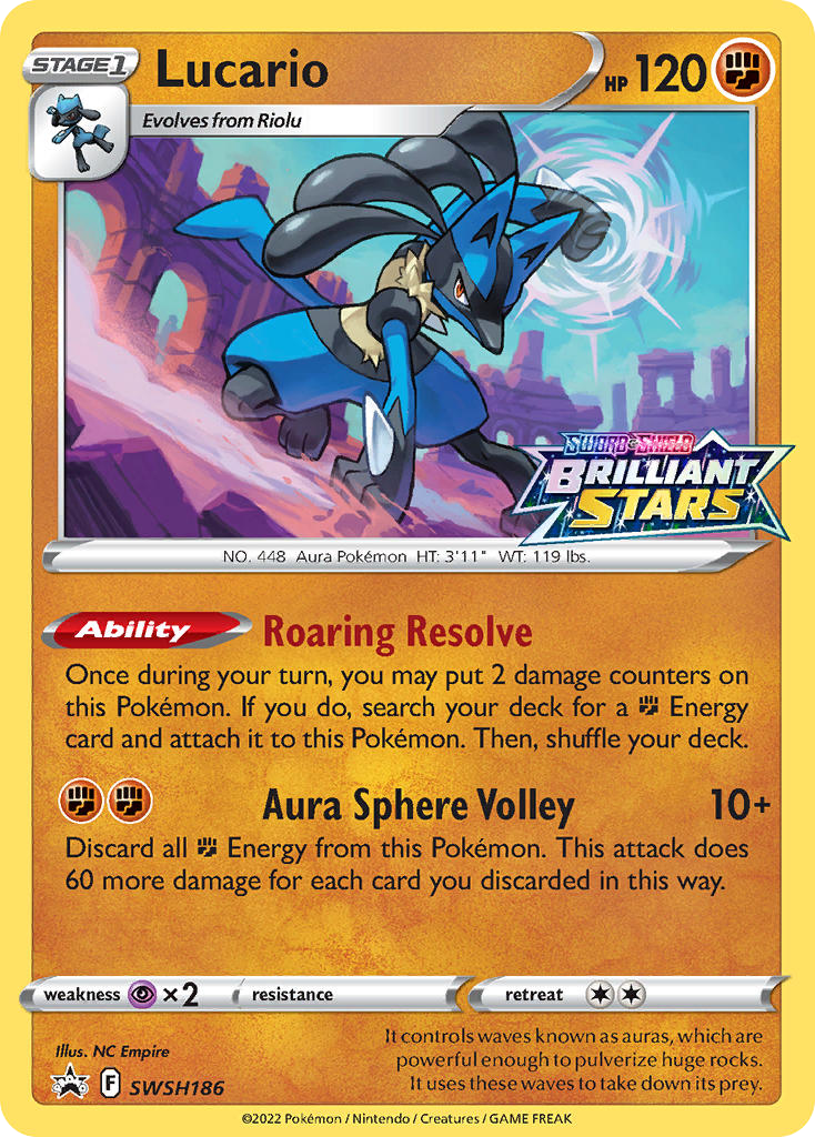 Lucario - SWSH Black Star Promos SET-SWSH186