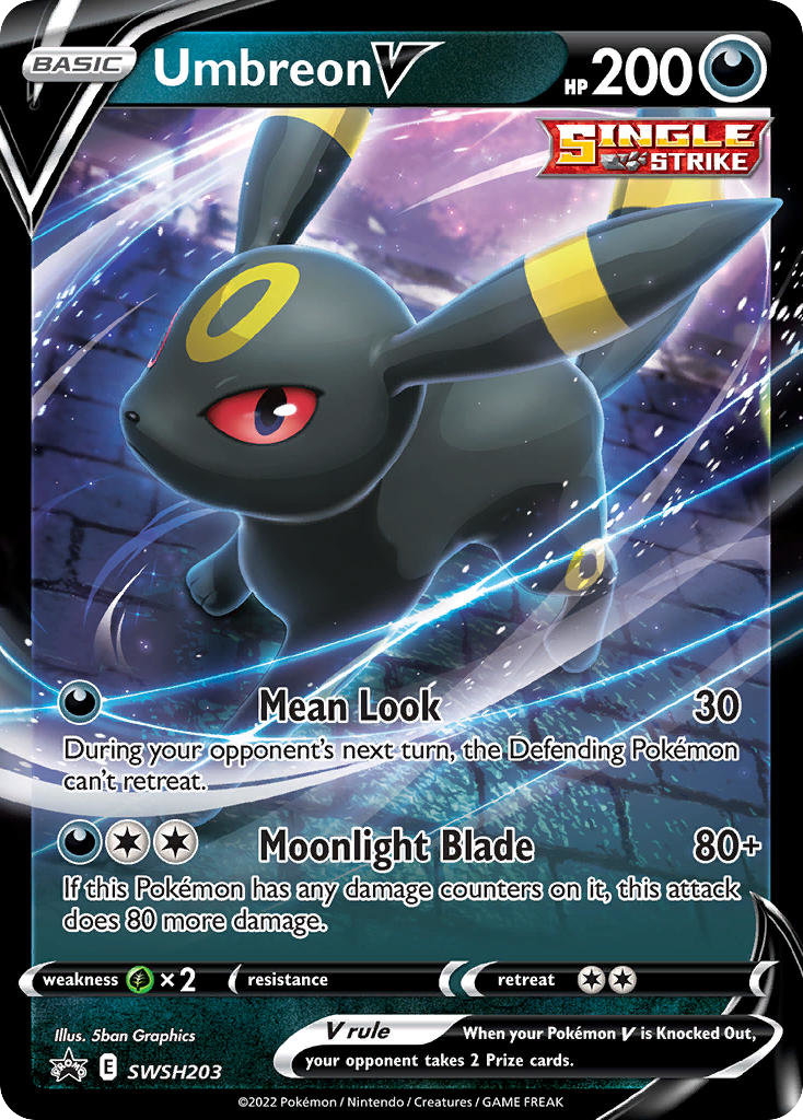 Umbreon V - SWSH Black Star Promos SET-SWSH203