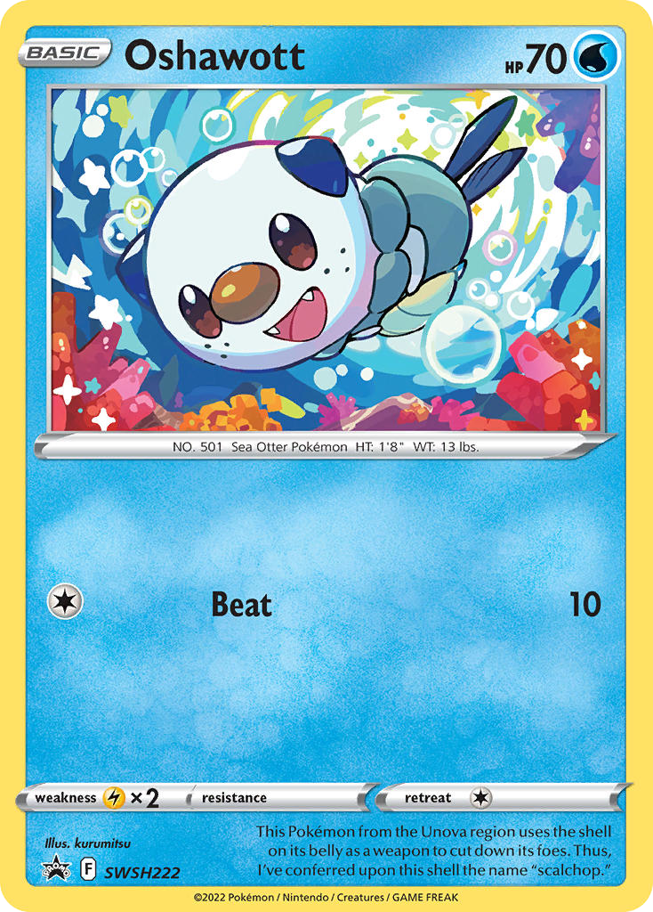 Oshawott - SWSH Black Star Promos SET-SWSH222