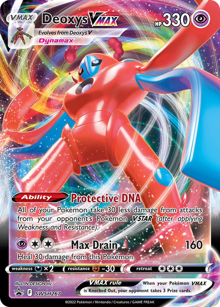 Deoxys VMAX - SWSH Black Star Promos SET-SWSH267