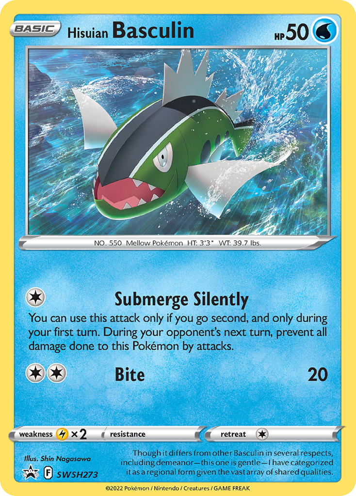 Hisuian Basculin - SWSH Black Star Promos SET-SWSH273