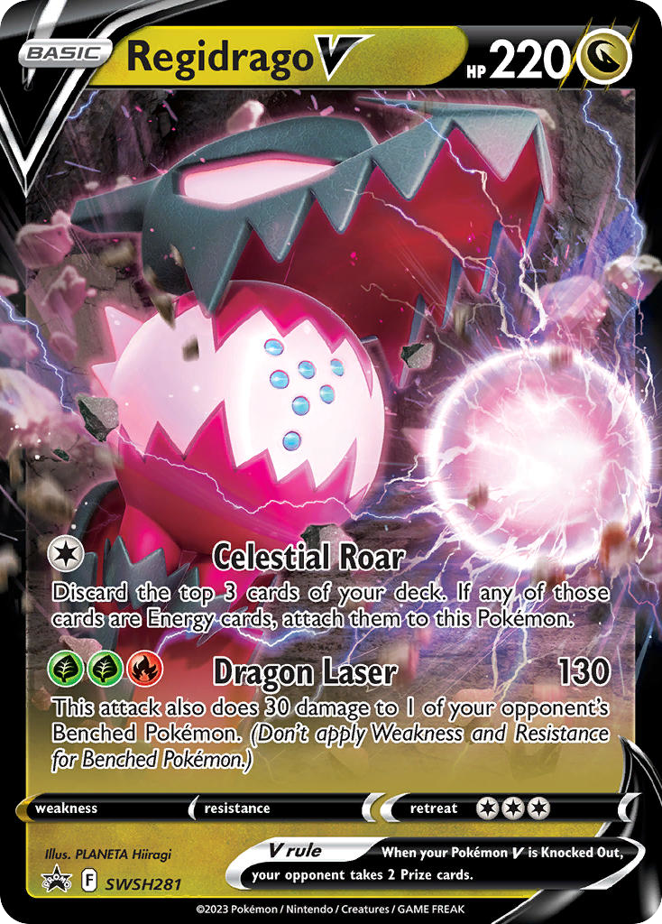 Regidrago V - SWSH Black Star Promos SET-SWSH281