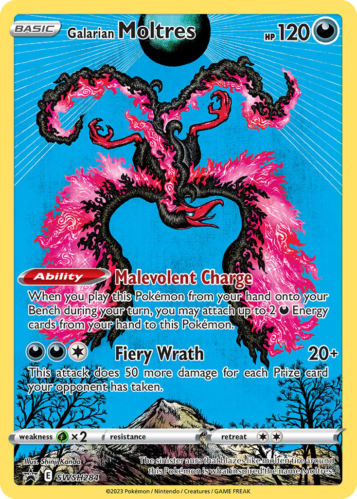 Galarian Moltres - SWSH Black Star Promos SET-SWSH284