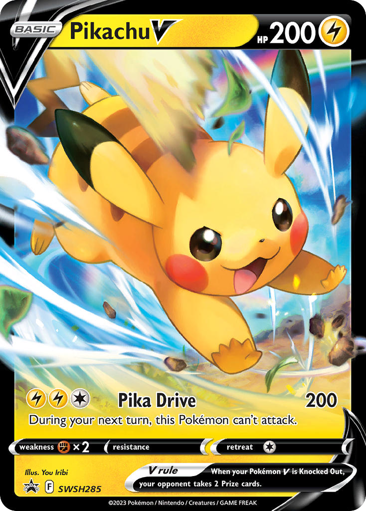 Pikachu V - SWSH Black Star Promos SET-SWSH285