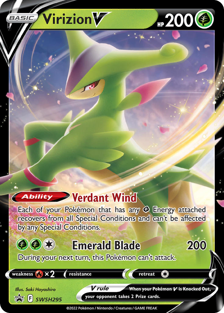 Virizion V - SWSH Black Star Promos SET-SWSH295