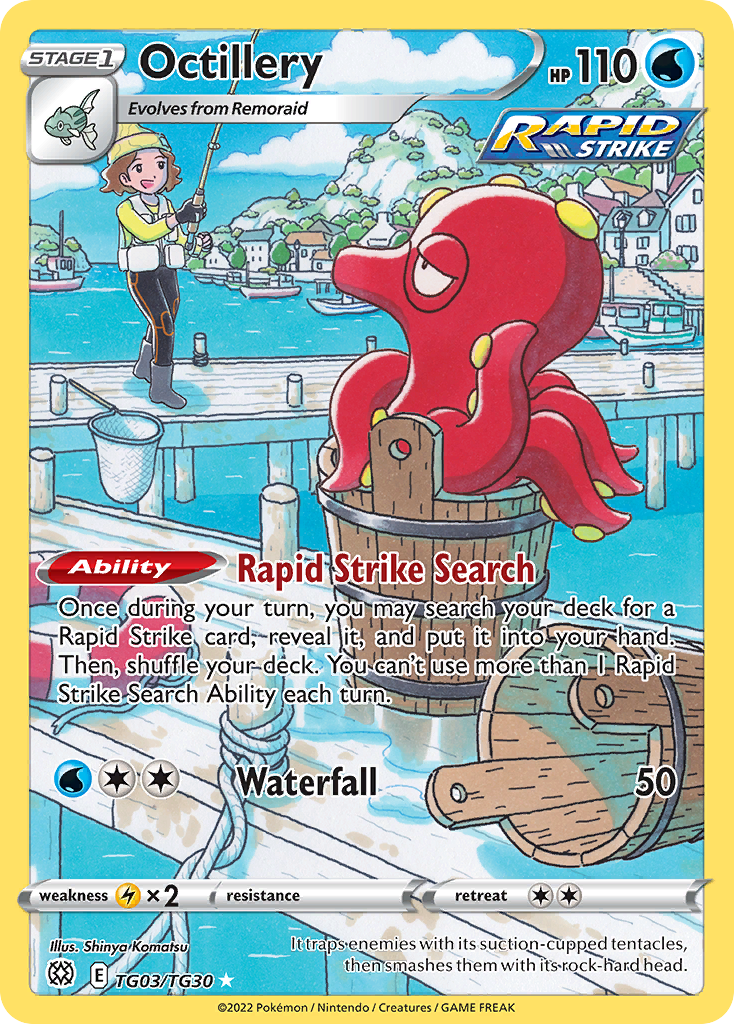 Octillery - Brilliant Stars Trainer Gallery SET-TG03