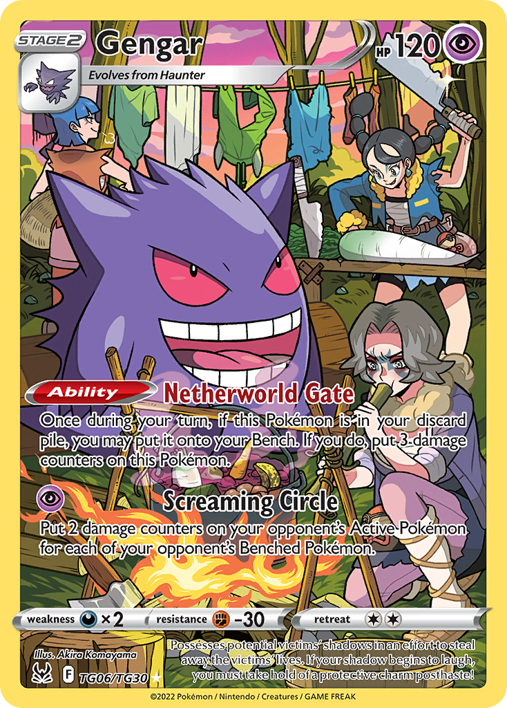 Gengar - Lost Origin Trainer Gallery SET-TG06