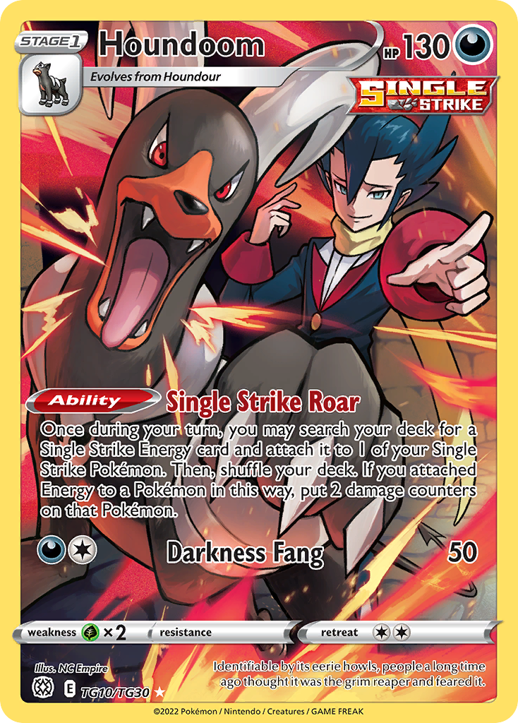 Houndoom - Brilliant Stars Trainer Gallery SET-TG10