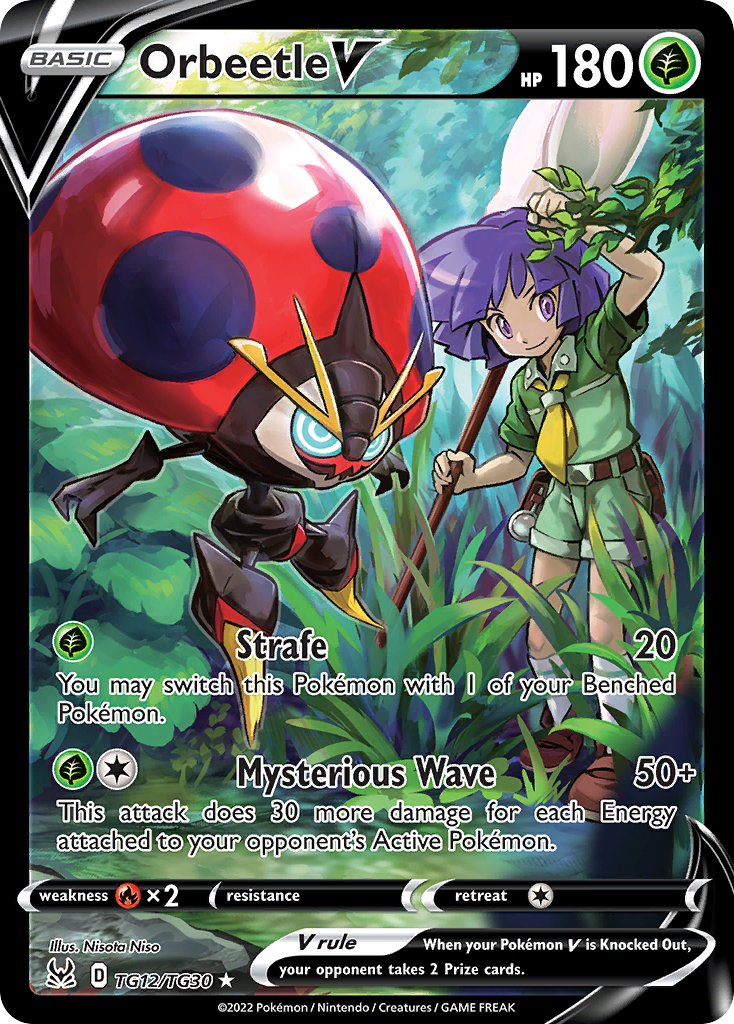 Orbeetle V - Lost Origin Trainer Gallery SET-TG12