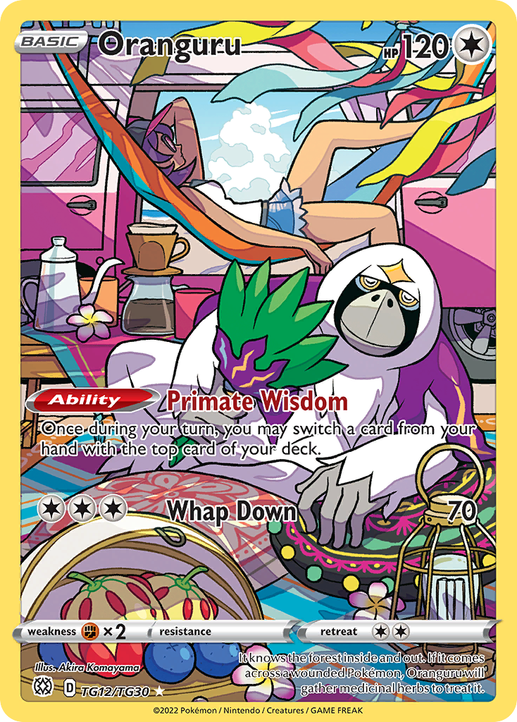 Oranguru - Brilliant Stars Trainer Gallery SET-TG12