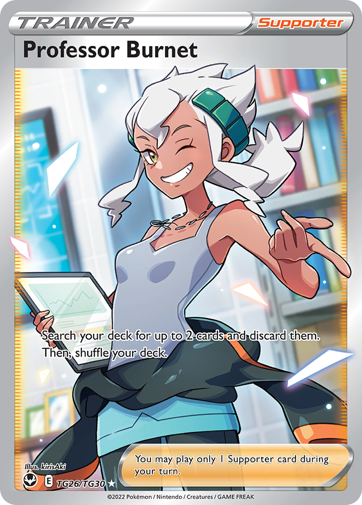 Professor Burnet - Silver Tempest Trainer Gallery SET-TG26