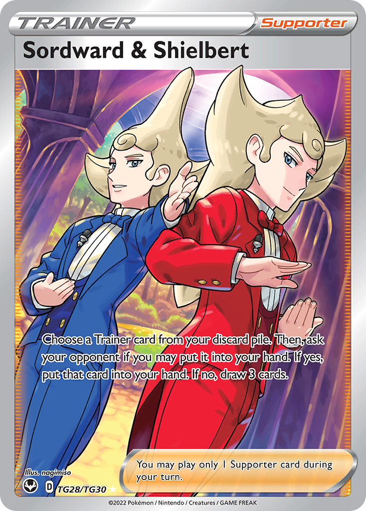 Sordward & Shielbert - Silver Tempest Trainer Gallery SET-TG28