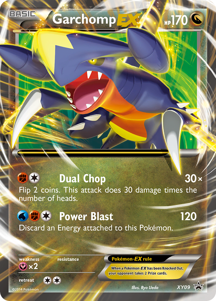 Garchomp-EX - XY Black Star Promos SET-XY09