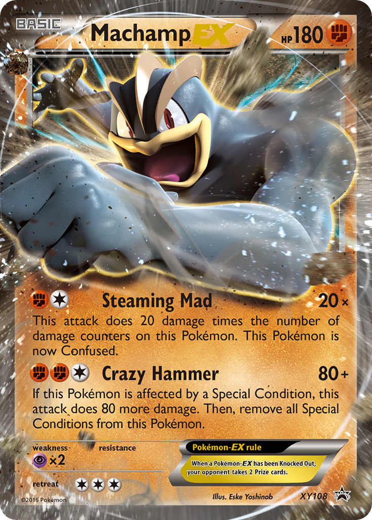 Machamp-EX - XY Black Star Promos SET-XY108