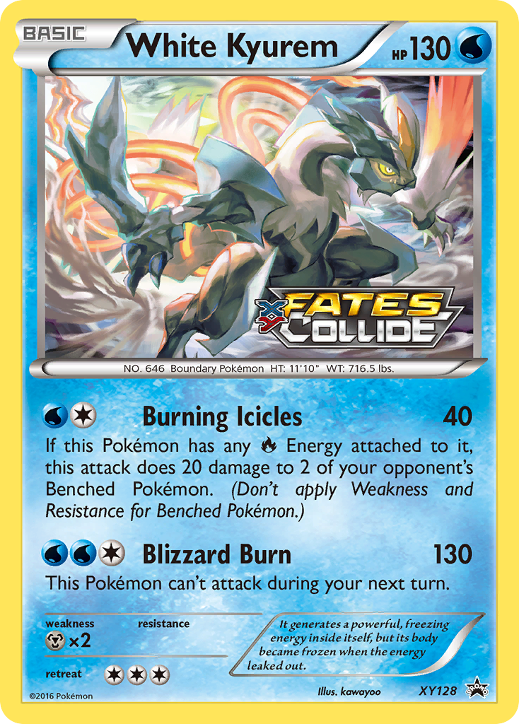 White Kyurem - XY Black Star Promos SET-XY128