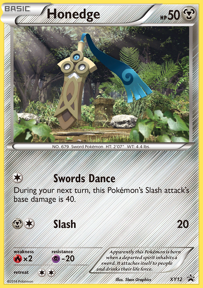 Honedge - XY Black Star Promos SET-XY12