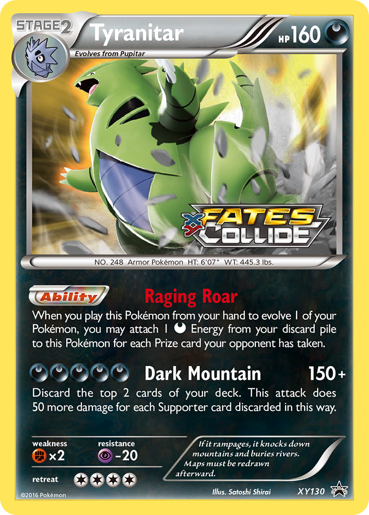 Tyranitar - XY Black Star Promos SET-XY130