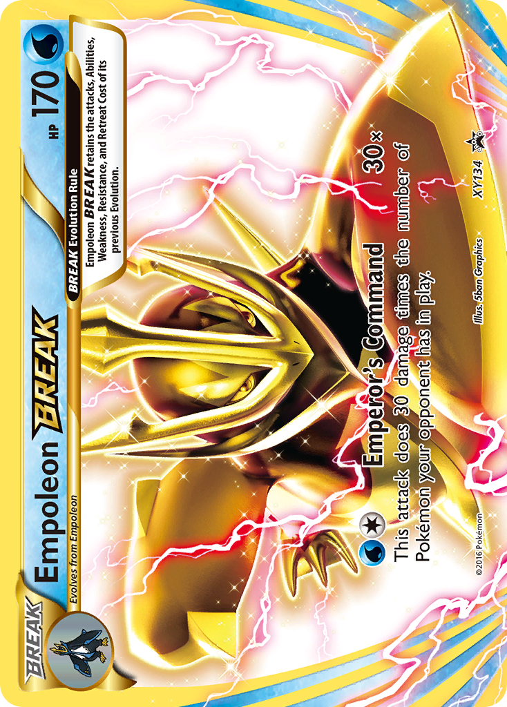 Empoleon BREAK - XY Black Star Promos SET-XY134
