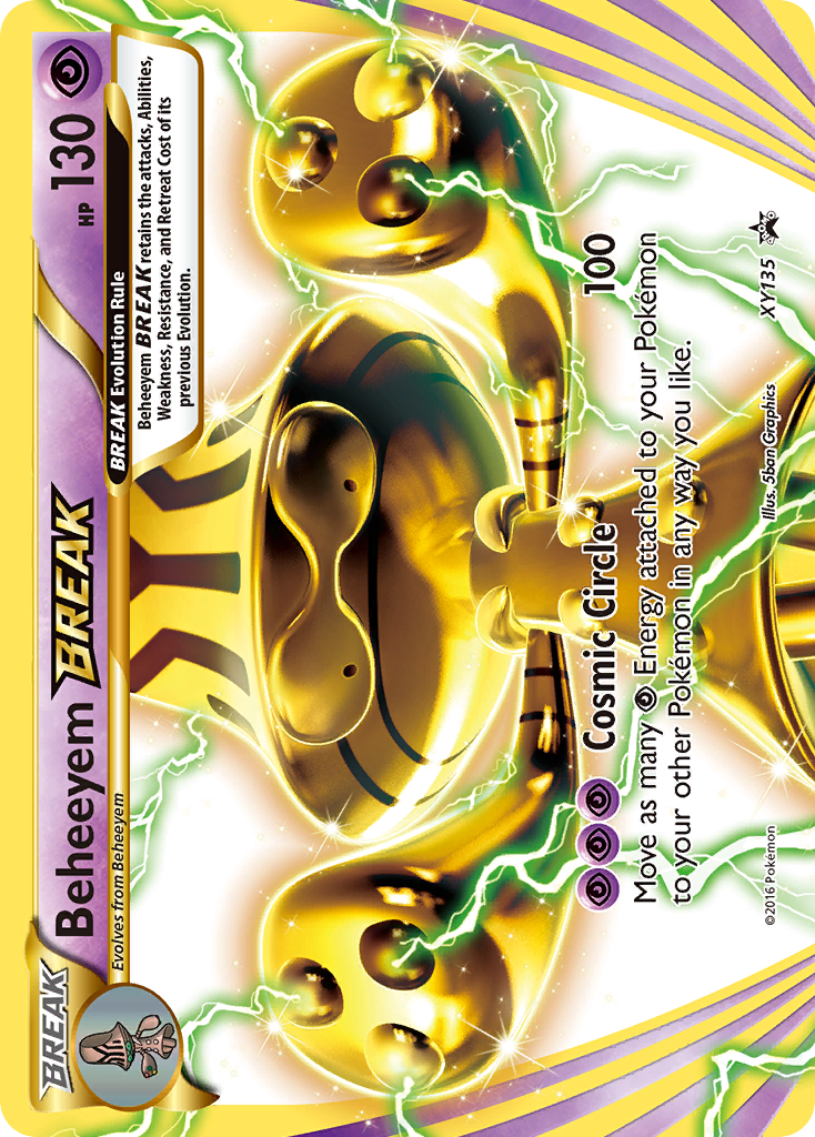 Beheeyem BREAK - XY Black Star Promos SET-XY135