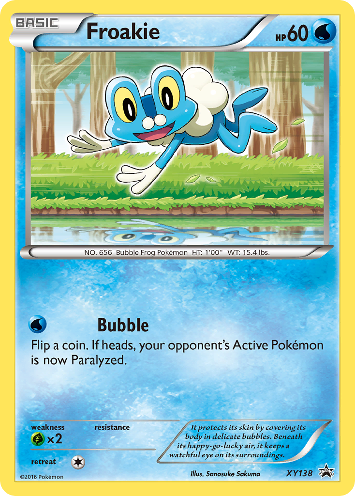 Froakie - XY Black Star Promos SET-XY138