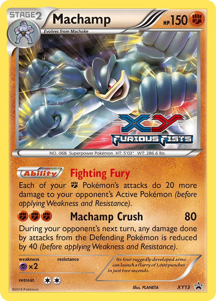 Machamp - XY Black Star Promos SET-XY13
