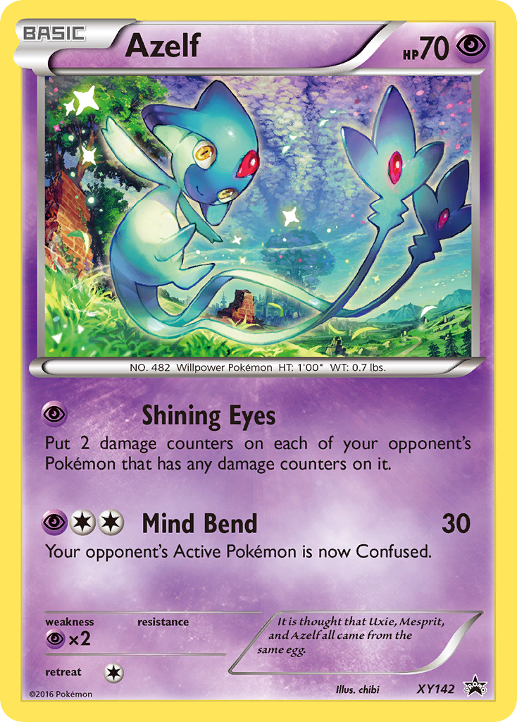 Azelf - XY Black Star Promos SET-XY142