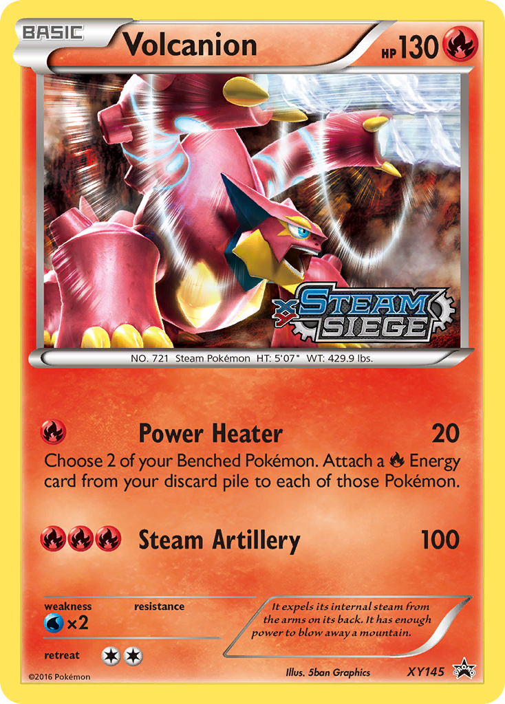 Volcanion - XY Black Star Promos SET-XY145