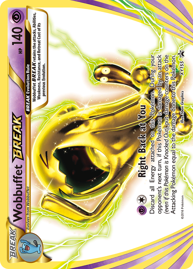 Wobbuffet BREAK - XY Black Star Promos SET-XY155