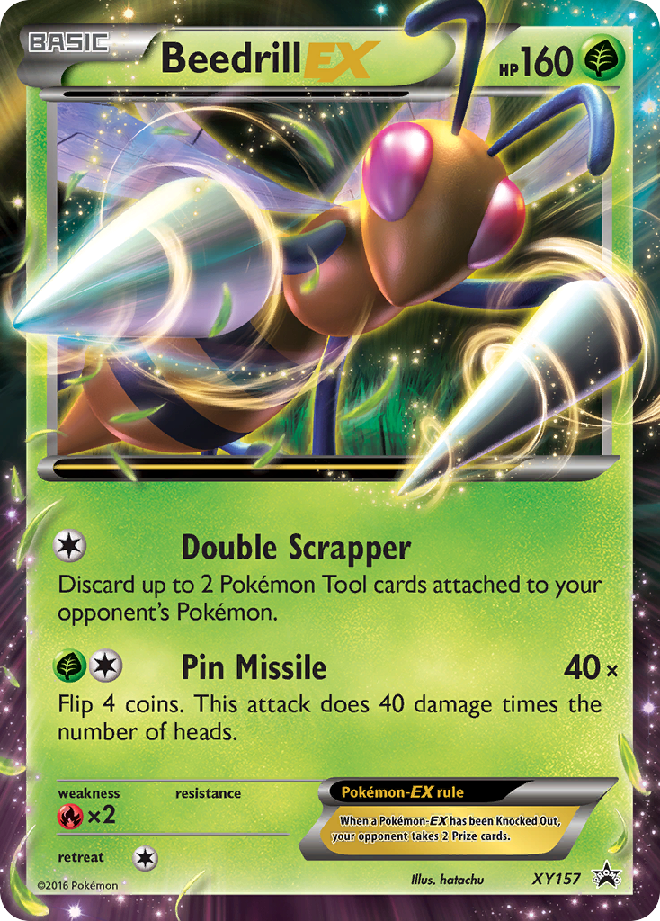 Beedrill-EX - XY Black Star Promos SET-XY157