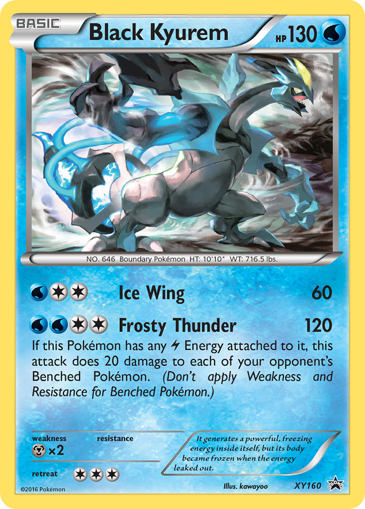 Black Kyurem - XY Black Star Promos SET-XY160
