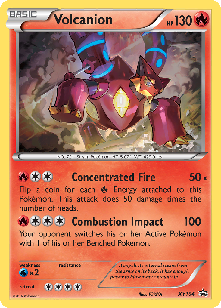 Volcanion - XY Black Star Promos SET-XY164